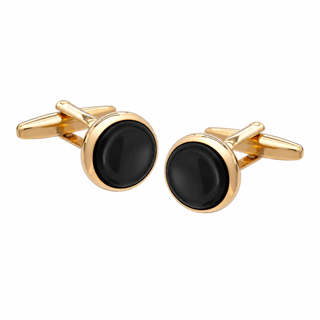 Signiture Manschettenknöpfe Gold/Onyx