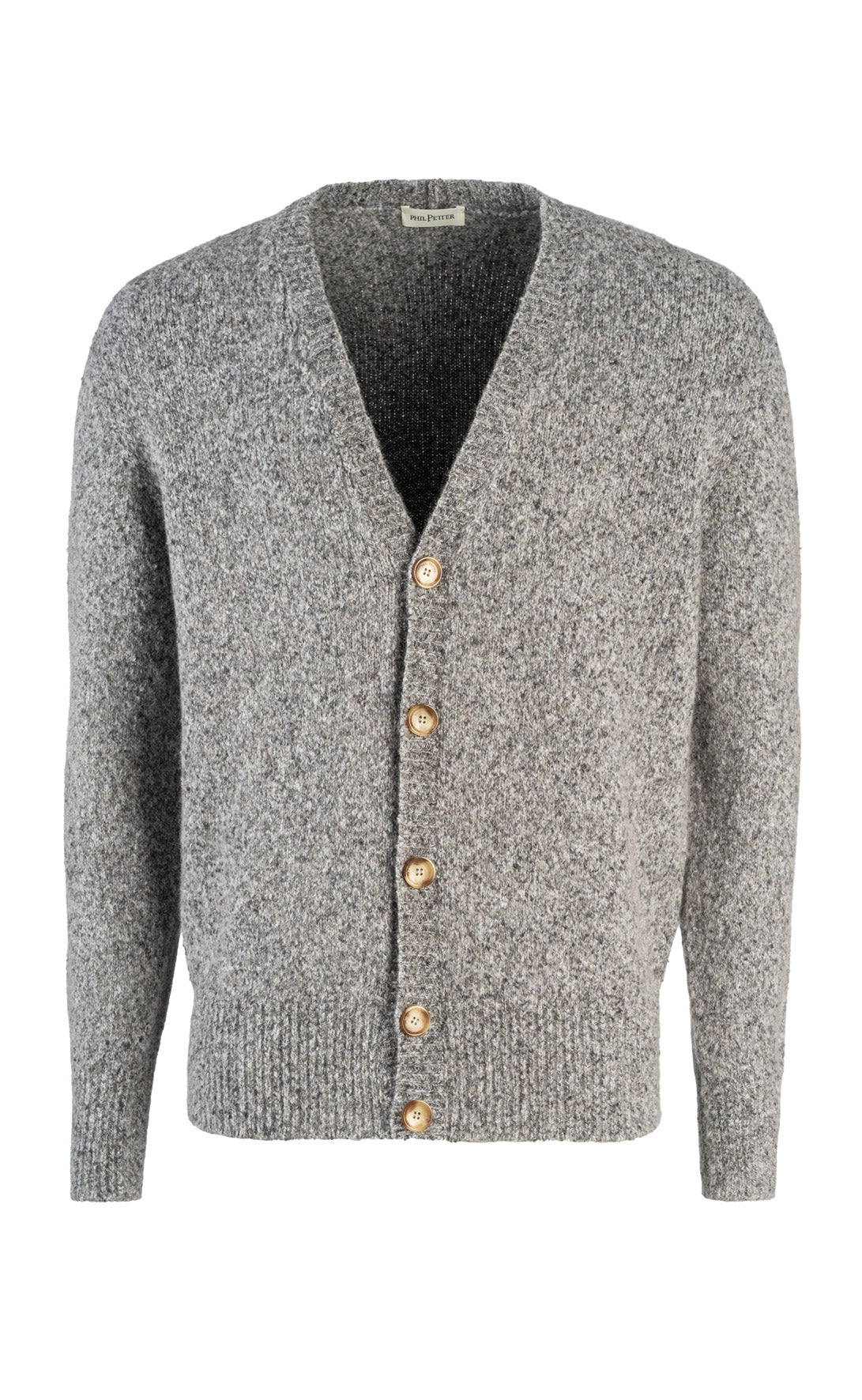 Phil Petter Cardigan Wintercotton Tweed 3D-Seamless Supersofter Cardigan in Tweedoptik, relaxed fit