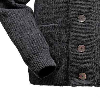 Borélios Cardigan mit Schalkragen